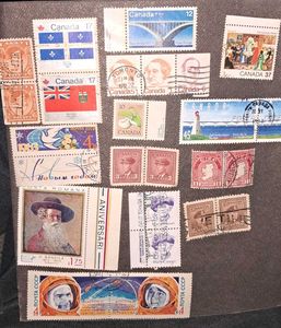 Very Rare attached stamps