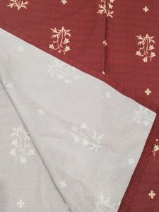 Maroon Printed Kurta