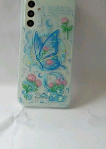 samsung A15 Blue Butterfly Phone Case
