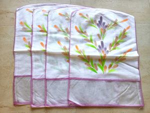 Printed Hanging Saree Covers (Set of 4)