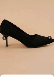 Classic Black Kitten Heels