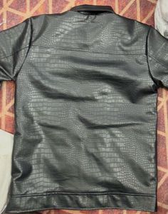 Stylish Black Faux Leather Jacket