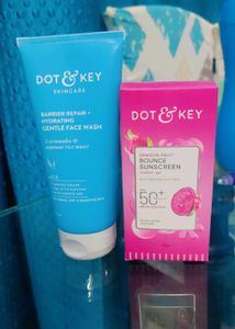 Dot & Key Skincare Duo - Face Wash & Sunscreen