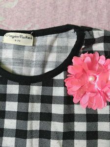 Girls' Checkered Top