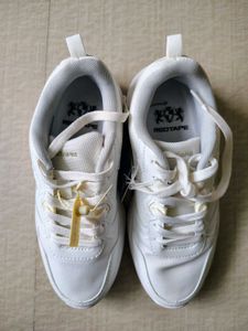 Brand New RedTape White Women's Sneakers - Size 4