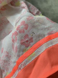 Floral Print Cotton Kurta Top