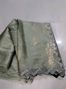 Elegant Sequin Embellished Saree