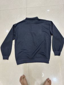 Nike Grey Polo Sweatshirt | Winter Wear
