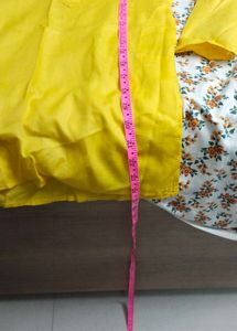 Bright Yellow Kurta