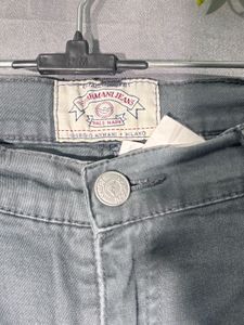 Armani chinos dark grey trouser