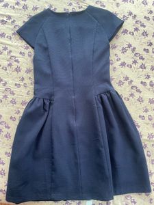 Elegant Navy Blue Dress