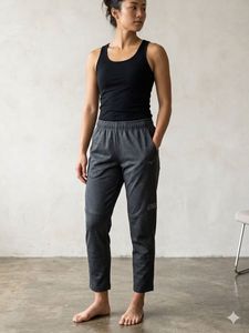 Women's Athleisure Grey Jogger Pants