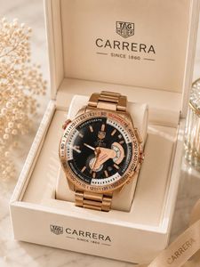 TAG Heuer Carrera Rose Gold Chronograph Watch