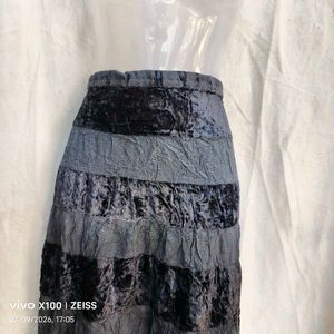 Unique Striped Ethnic Skirt