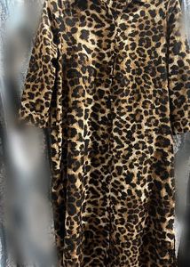 Leopard Print Maxi Dress