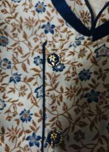 Men's Ethnic Kurta Set with Nehru Jacket