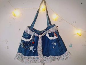 pinteresty handmade denim purse