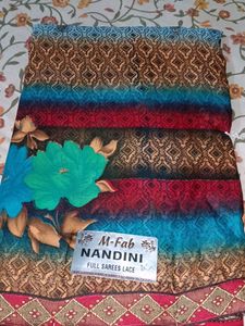 M-Fab Nandini Floral Print Saree