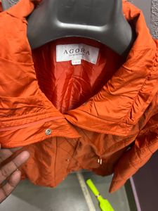 Vibrant Orange Lightweight Jacket