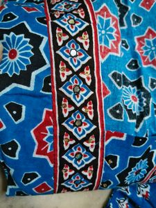 Anarkali suit mirror work
