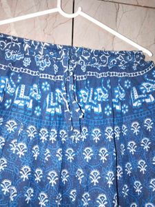 Blue long Skirt