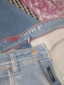 Light Wash Denim Jeans