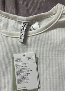 y2k basic white crop top
