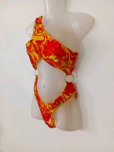 Vibrant Swirl One-Piece Swimsuit