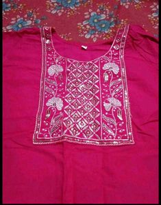 Embroidered Kurta Set (2 Piece)