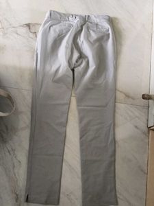 Light Grey Casual Pants