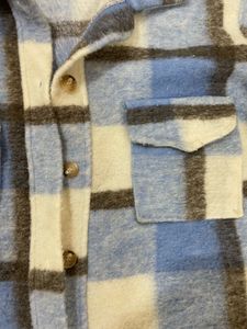 Blue Plaid Shacket