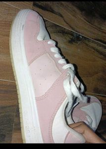 Pink &amp; White Casual Sneakers