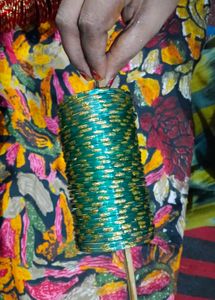 Elegant Green Bangles Set