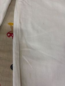 White Cargo Pants