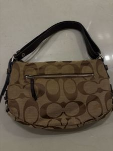 Coach Monogram Shoulder Bag-₹6500