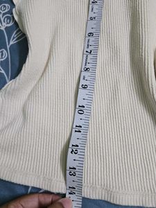 y2k Cream Ribbed Spaghetti Strap Tank Top