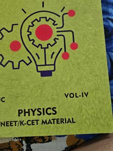 I-PUC Physics NEET/K-CET Material Books