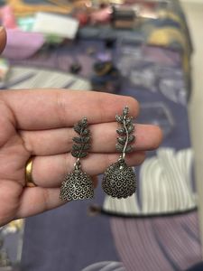 silver earring