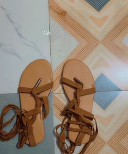 Lace-Up Gladiator Sandals