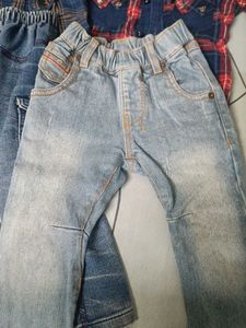 Kids Jeans &amp; Shirts Set