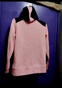 Women's Pink &amp; Black Hooded Jacket