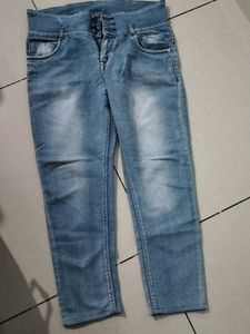 Girls jean paint