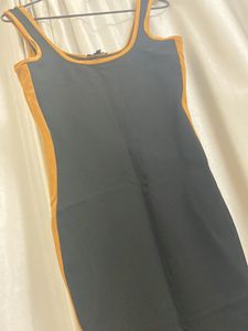 Body Con Dress In Thick Luxury Material