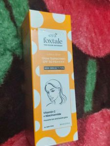 Foxtale Glow Sunscreen SPF 50 PA++++
