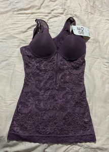 Purple Lace Cami Bralette