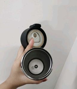 Stylish Black Travel Coffee Mug