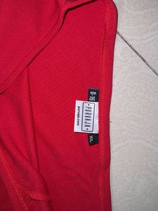 Elegant One-Shoulder Red Ruffle Dress