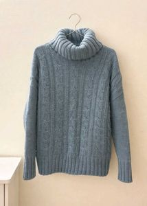 Cable Knit Turtleneck Sweater (New)