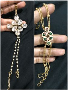 (Set Of 2)Hand jewellery Imitation, Never Used