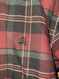 Men's Plaid Button-Down Shirt
